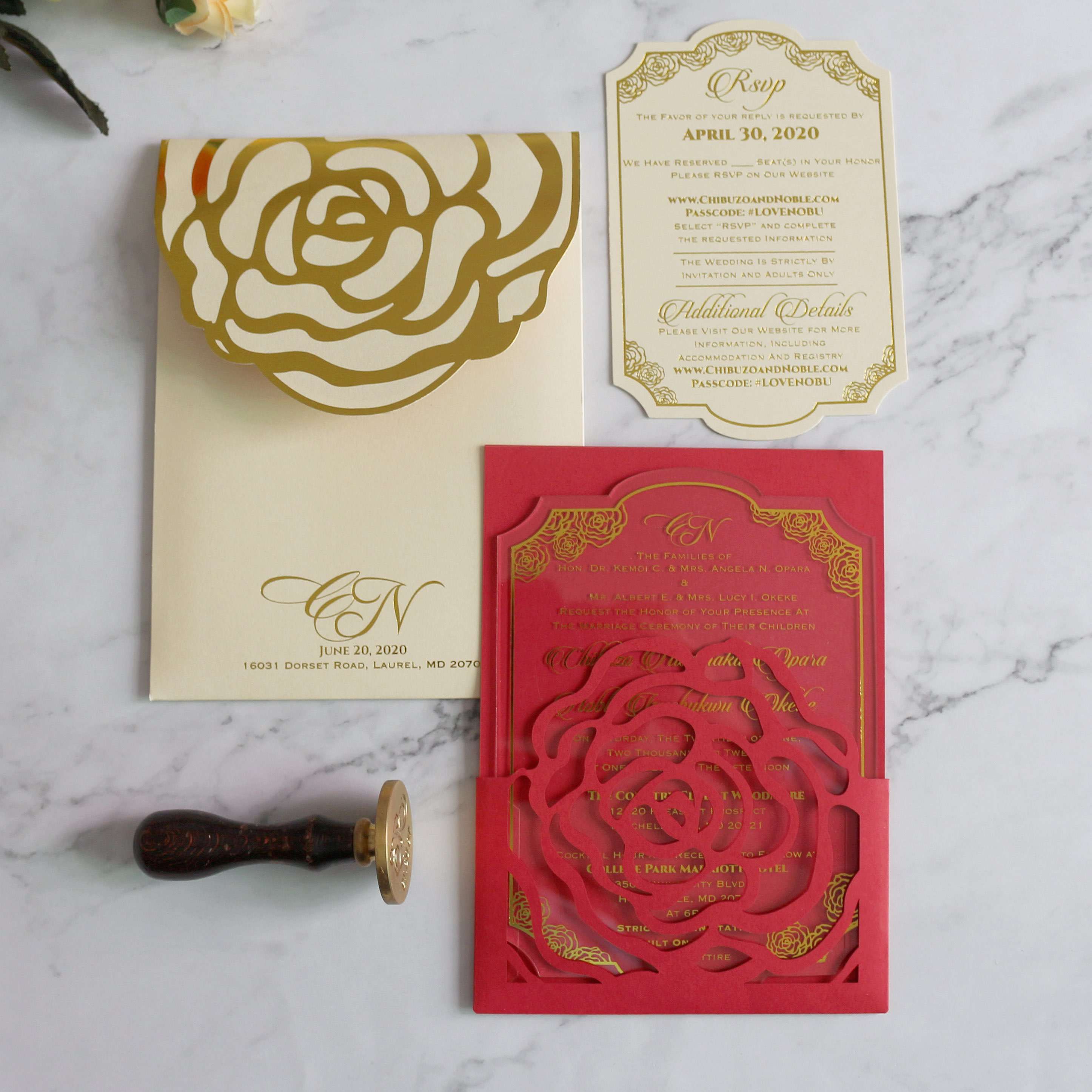 wedding card